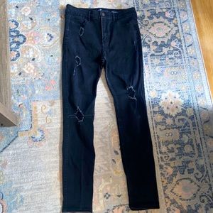 LAST CHANCEHollister high-rise super skinny jeans
